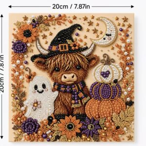 Halloween highland pearl painting