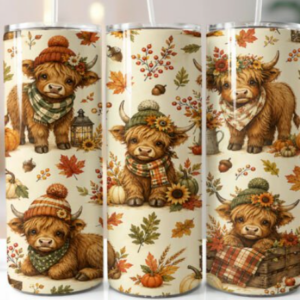 the fall cows tumbler