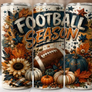 football season tumbler