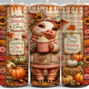 cozy days tumbler