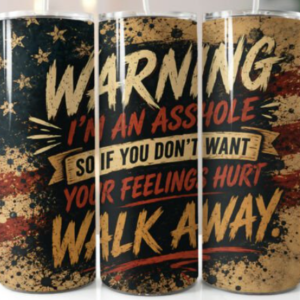warning I'm an asshole tumbler
