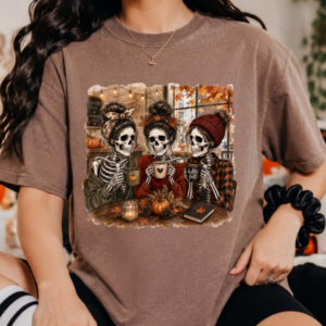 skull friends t shirt