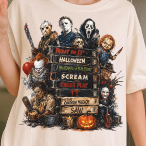 scary movies t shirt