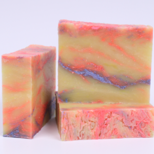 Green tea lemon artisan soap