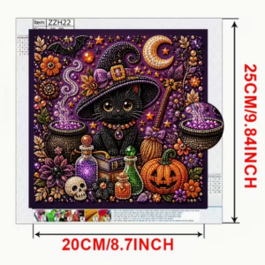 Black cat pearl painting kit