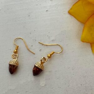 acorn earrings