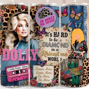In Dolly we trust tumbler