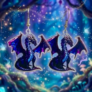 dragon earrings