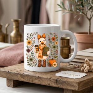fall goose mug