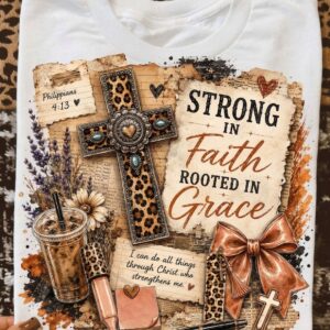 strong in faith t shirt
