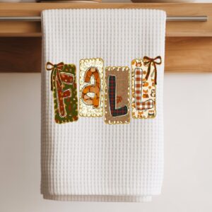 fall blocks towel