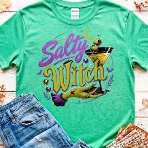 salty witch t shirt