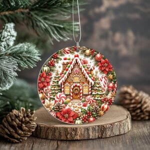 gingerbread house ornament
