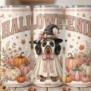 Halloweenie tumbler