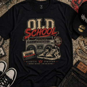 old school t shirt