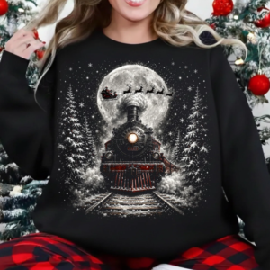 Christmas train sweatshirt