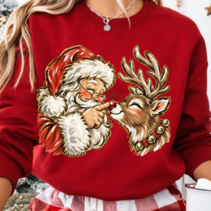 Santa boop sweatshirt