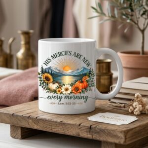 his mercies mug