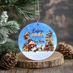 enjoy ornament