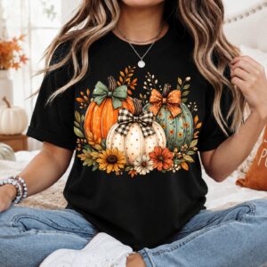 pretty pumpkins t shirt
