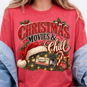 Christmas movies t shirt