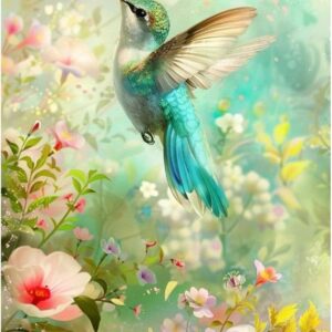 hummingbird diamond painting